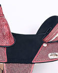 Hilason Western Horse Trail Barrel Racing American Leather Saddle
