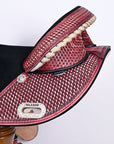 Hilason Western Horse Trail Barrel Racing American Leather Saddle