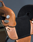 Hilason Western Horse Trail Barrel Racing American Leather Saddle