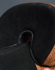 Hilason Western Horse Trail Barrel Racing American Leather Saddle