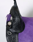 Hilason Western Horse Trail Barrel Racing American Leather Saddle