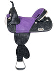 Hilason Western Horse Trail Barrel Racing American Leather Saddle