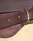 HILASON Pro Rodeo Leather Bull Riding Spur Straps Heavy Duty Fold-Back Design