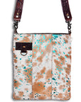 American Darling Messenger Hair-On Genuine Leather women bag western handbag purse