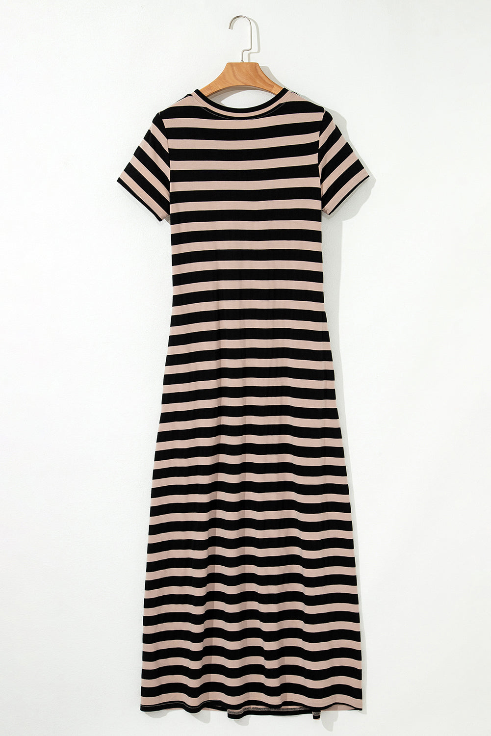 Meilani Stripe T-shirt Maxi Dress
