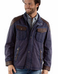 Men's Jacket W/canvas - 1089