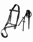 ExionPro Broad Crownpiece Designer Fully Adjustable Figure 8 Bridle with Reins