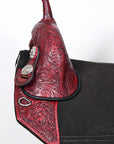 Hilason Western Horse Treeless Trail Barrel American Leather Saddle