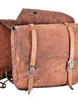 HILASON Western Leather Horse Saddle Bag For Trail