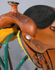 Western Horse Saddle American Leather Ranch Roping Cowboy Hilason