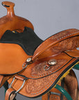 Western Horse Saddle American Leather Ranch Roping Cowboy Hilason