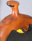 Western Horse Saddle American Leather Ranch Roping Cowboy Hilason