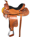 Western Horse Saddle American Leather Ranch Roping Cowboy Hilason