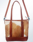 American Darling ADBGS176TAW Tote Hair On Genuine Leather Women Bag Western Handbag Purse