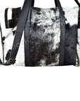 American Darling Duffel Hair On Genuine Leather Women Bag Western Handbag Purse