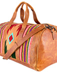 American Darling Duffel Hair On Genuine Leather Women Bag Western Handbag Purse