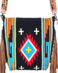 ADBG279 American Darling Hand Tooled Saddle Blanket Genuine Leather Women Bag Western Handbag Purse