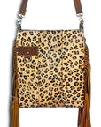 American Darling Messenger Hair-On Genuine Leather women bag western handbag purse