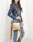 American Darling Small Crossbody Genuine Leather women bag western handbag purse