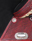 Western Horse Saddle Hilason Treeless American Leather Trail Barrel Tack