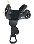 Hilason Western Horse Saddle Treeless American Leather Trail Barrel Tack