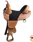 Hilason Western Horse Saddle Treeless American Leather Trail Barrel Tack