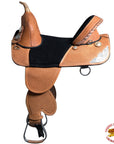 Hilason Western Horse Saddle Treeless American Leather Trail Barrel Tack