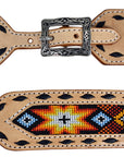 Hilason Western Cowboy Cowgirl Heavy Duty Genuine Leather Slobber Straps Black