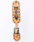 Hilason Western Cowboy Cowgirl Heavy Duty Genuine Leather Slobber Straps Black