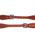 Hilason Western Cowboy Cowgirl Heavy Duty Genuine Leather Slobber Straps Black