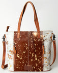 American Darling Tote Hair-On Genuine Leather women bag western handbag purse