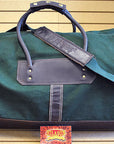 28”W x 14”H x 12”D Canvas Leather Duffle Bag Large 28 Inches