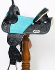 Hilason Western Horse Saddle Treeless American Lather Trail Barrel Tack
