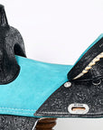 Hilason Western Horse Saddle Treeless American Lather Trail Barrel Tack