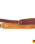 Hilason Leather 3" Ranger Work Tool Belt 2" Heavy Nickel Roller Buckle