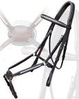 ExionPro SS Clincher Figure 8 Bridle with Rubber Reins