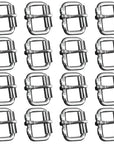 1 In 5Mm Hilason Assorted Multi-Purpose Sliver Metal Roller Buckle –