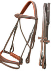ExionPro Anatomical Dressage Bridle with Reins