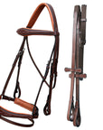 ExionPro Anatomical Dressage Bridle with Reins