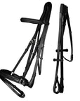 ExionPro Pressure Relief Crown Dressage Bridle with Web Reins