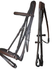 ExionPro Pressure Relief Crown Dressage Bridle with Web Reins