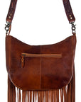 American Darling Hobo Hair On Genuine Leather Women Bag Western Handbag Purse