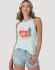 Wrangler Cowgirl Boots Sunset Goddess Tank