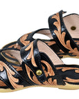 American Darling Hand Tooled Genuine Western Leather Sliper