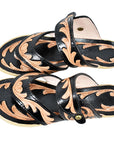 American Darling Hand Tooled Genuine Western Leather Sliper