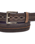 3D Belt 1.50 In. Mens Waxy Leather Western Basic Black