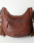 American Darling Hobo Hair On Genuine Leather Women Bag Western Handbag Purse