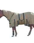 Hilason Horse Fly Sheet Fleece Boot Uv Protect Mesh Bug Mosquito