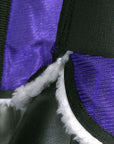 Hilason Western Horse Fly Boots W/ Fleece Uv Protection Insects Purple