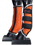 Hilason Horse Fly Boots Uv Protection Fleece Lined Plaid